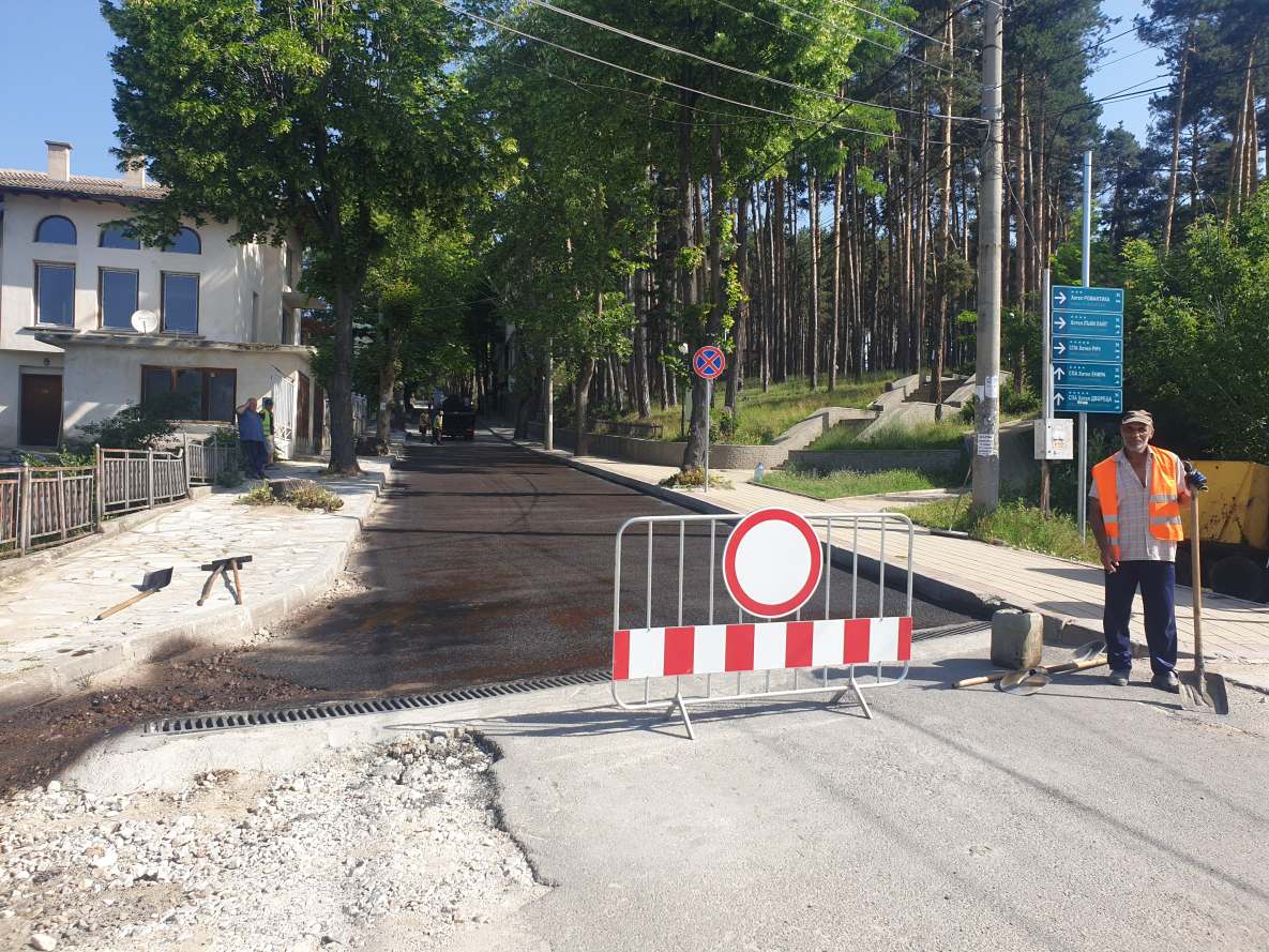  Цялостната реконструкция на ул. „Тошо Стайков“ приключва