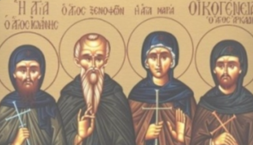  26 януари – църквата почита Св. преподобни Ксенофонт и Мария