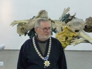 Скулпторът Крум Дамянов снимка: Министерство на културата