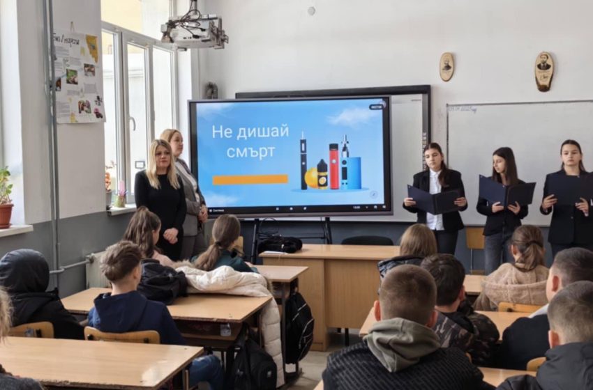  Пет велинградски училища станаха част от кампанията на БНТ “Не дишай смърт”
